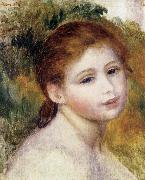 Head of a Woman Pierre Renoir